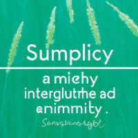 Embrace Simplicity: Cultivating Joy Without Comparison or Trendy Pitfalls