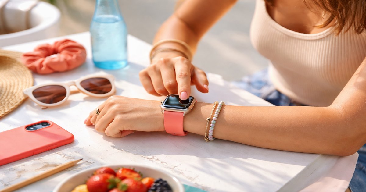 apple watch in use