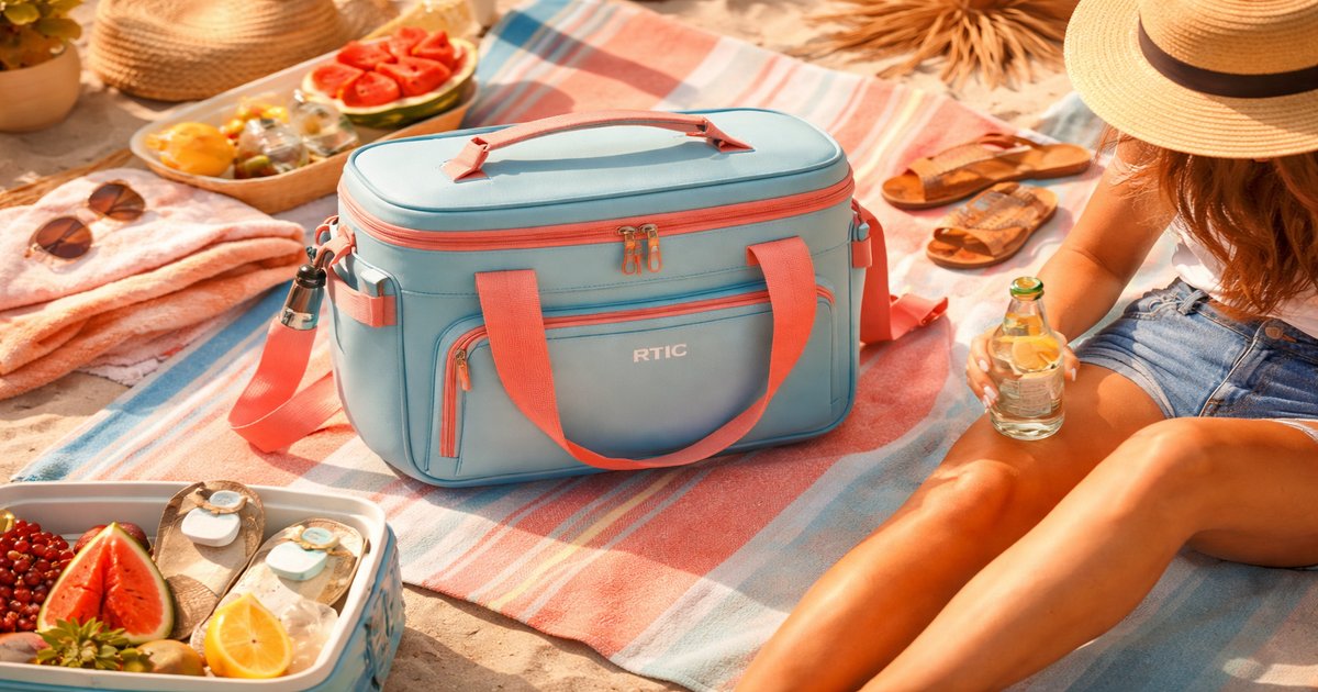 rtic everyday cooler in use